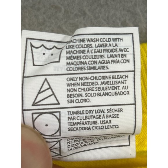 Youth Size Large NWT Guitar Rock N Roll Yellow T-Shirt - Picture 9 of 9